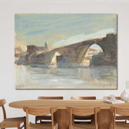 Un Ponte Hercules Brabazon Brabazon hbb1 quadro stampato su tela