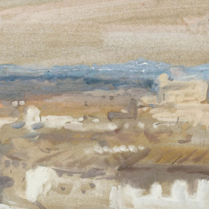 Un Campanile Tra Le Rovine Hercules Brabazon Brabazon hbb2 quadro stampato su tela