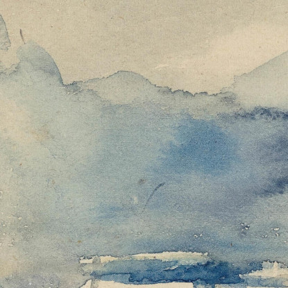 Un Paesaggio Con Montagne E Un Torrente Hercules Brabazon Brabazon hbb5 quadro stampato su tela