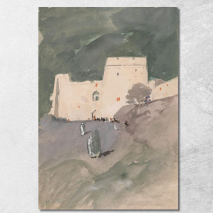 Una Cittadella Moresca Hercules Brabazon Brabazon hbb6 quadro stampato su tela