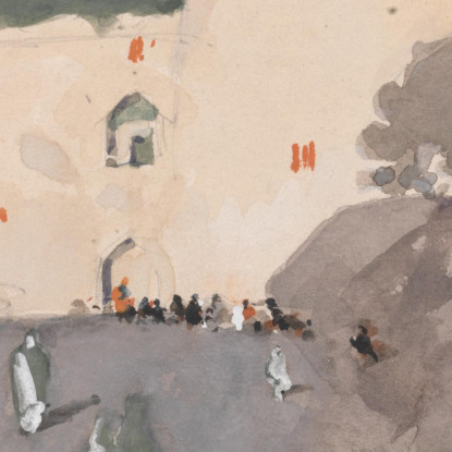 Una Cittadella Moresca Hercules Brabazon Brabazon hbb6 quadro stampato su tela