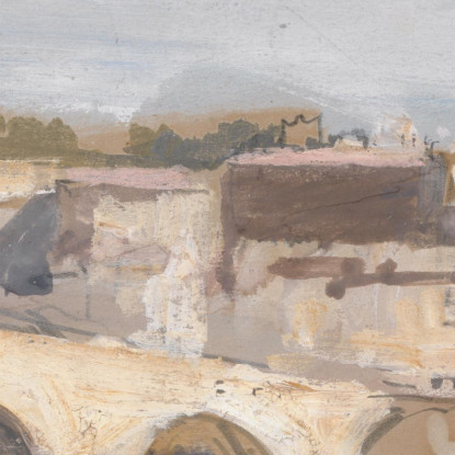 Ponte Di Avignone Su Un Fiume Hercules Brabazon Brabazon hbb13 quadro stampato su tela