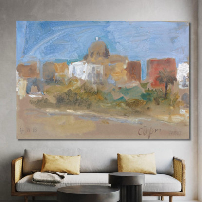 Capri Hercules Brabazon Brabazon hbb15 quadro stampato su tela