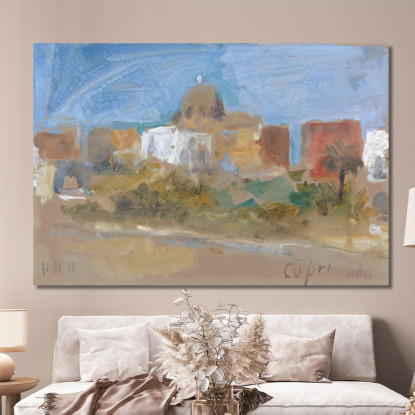 Capri Hercules Brabazon Brabazon hbb15 quadro stampato su tela