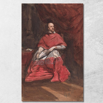 Cardinale Bentivoglio Hercules Brabazon Brabazon hbb16 quadro stampato su tela
