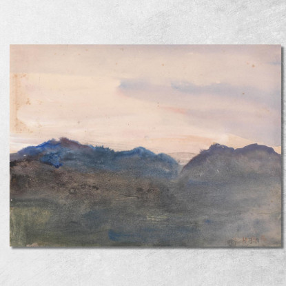 Paesaggio Serale Hercules Brabazon Brabazon hbb22 quadro stampato su tela