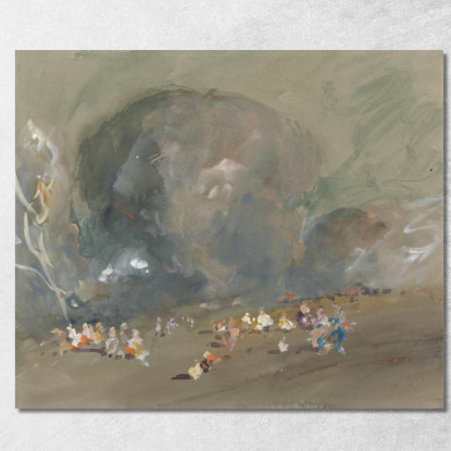 Festa Campestre Hercules Brabazon Brabazon hbb28 quadro stampato su tela