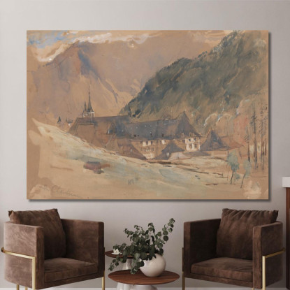 Grande Certosa Hercules Brabazon Brabazon hbb32 quadro stampato su tela