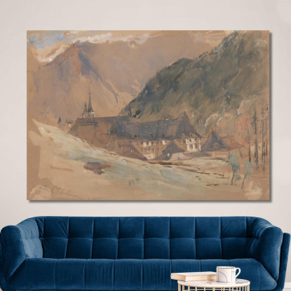 Grande Certosa Hercules Brabazon Brabazon hbb32 quadro stampato su tela