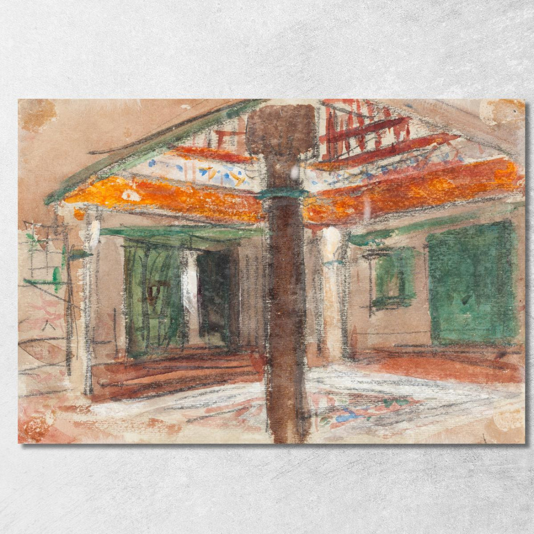 Interno Di Un Palazzo Esotico Hercules Brabazon Brabazon hbb34 quadro stampato su tela