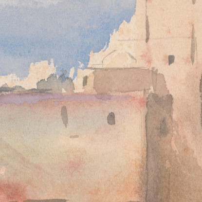 Moschea Koutoubia Marrakech Hercules Brabazon Brabazon hbb35 quadro stampato su tela