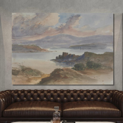 Paesaggio Hercules Brabazon Brabazon hbb37 quadro stampato su tela