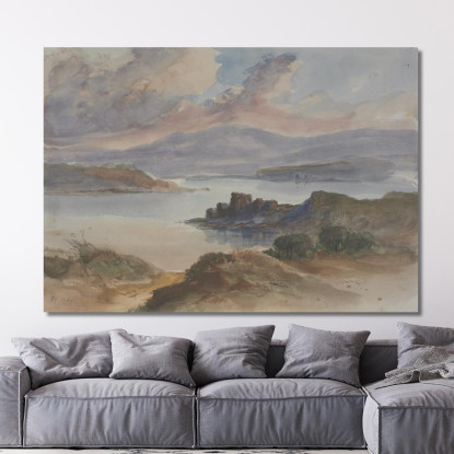 Paesaggio Hercules Brabazon Brabazon hbb37 quadro stampato su tela