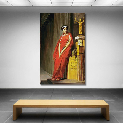 Rachele Jean-Léon Gérôme jlg112 quadro stampato su tela