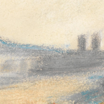 Porto Con Vapore Ormeggiato Hercules Brabazon Brabazon hbb45 quadro stampato su tela