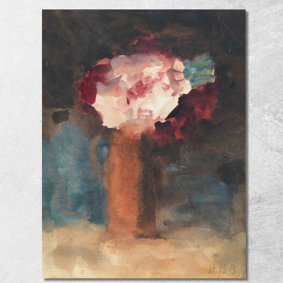 Rose Hercules Brabazon Brabazon hbb48 quadro stampato su tela