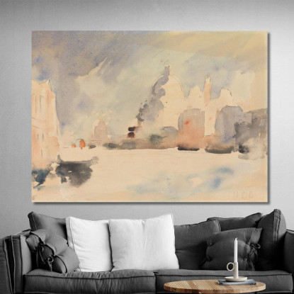 Santa Maria Della Salute Venezia 3 Hercules Brabazon Brabazon hbb51 quadro stampato su tela