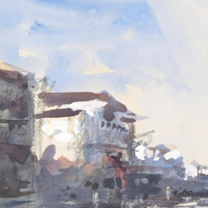 Scena Sul Canal Grande Venezia Hercules Brabazon Brabazon hbb53 quadro stampato su tela