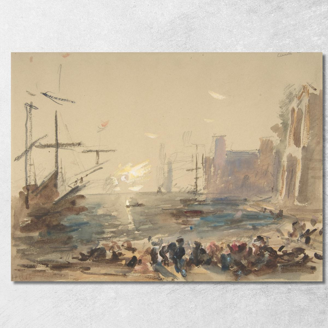 Marina Hercules Brabazon Brabazon hbb54 quadro stampato su tela