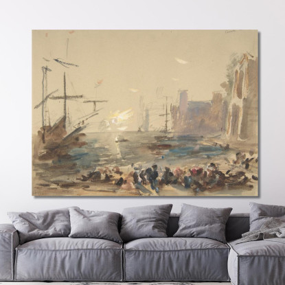 Marina Hercules Brabazon Brabazon hbb54 quadro stampato su tela