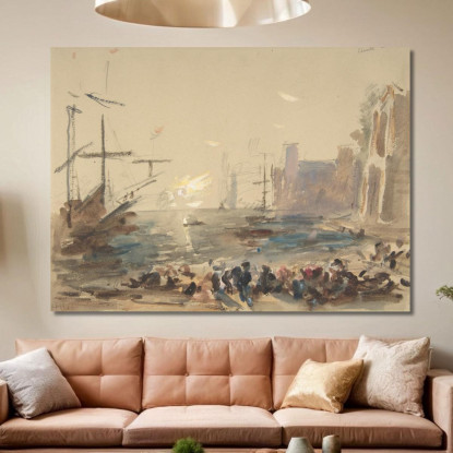 Marina Hercules Brabazon Brabazon hbb54 quadro stampato su tela