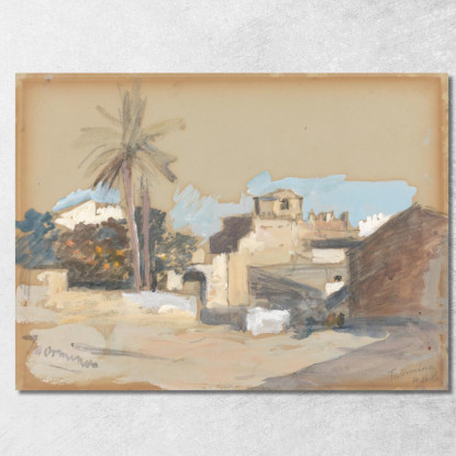 Taormina Hercules Brabazon Brabazon hbb58 quadro stampato su tela