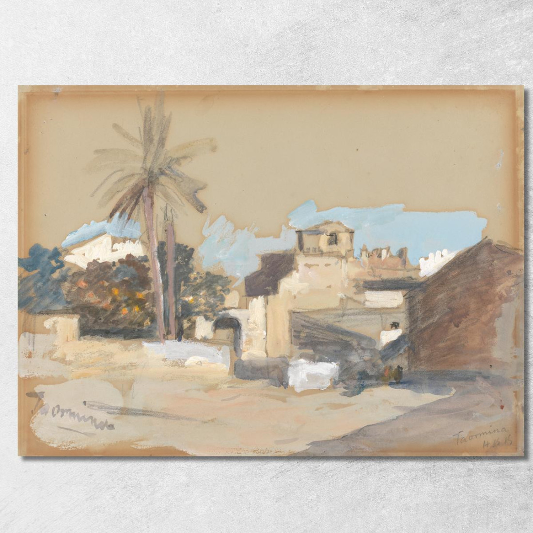 Taormina Hercules Brabazon Brabazon hbb58 quadro stampato su tela