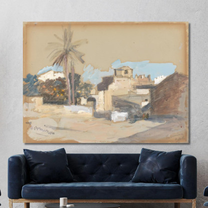 Taormina Hercules Brabazon Brabazon hbb58 quadro stampato su tela