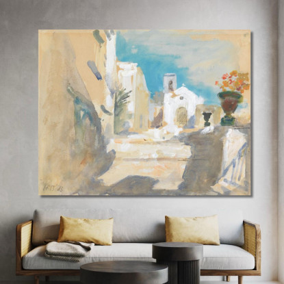 Taormina Hercules Brabazon Brabazon hbb59 quadro stampato su tela