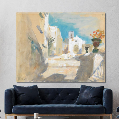 Taormina Hercules Brabazon Brabazon hbb59 quadro stampato su tela