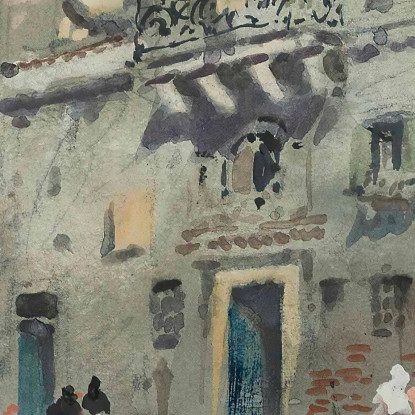 La Casa Di Tintoretto Venezia Hercules Brabazon Brabazon hbb64 quadro stampato su tela