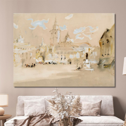 Valencia Spagna Hercules Brabazon Brabazon hbb68 quadro stampato su tela