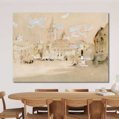 Valencia Spagna Hercules Brabazon Brabazon hbb68 quadro stampato su tela