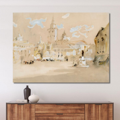 Valencia Spagna Hercules Brabazon Brabazon hbb68 quadro stampato su tela