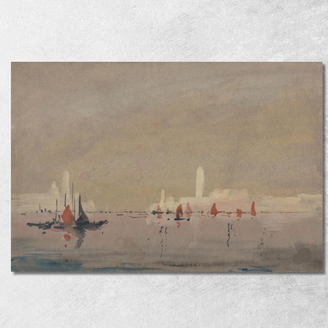 Venezia Dalla Laguna Hercules Brabazon Brabazon hbb71 quadro stampato su tela