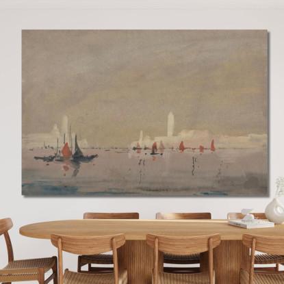 Venezia Dalla Laguna Hercules Brabazon Brabazon hbb71 quadro stampato su tela