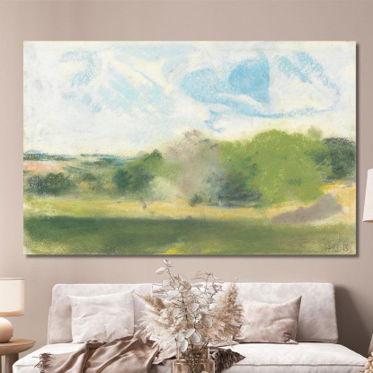 Vista A Oaklands Hercules Brabazon Brabazon hbb76 quadro stampato su tela