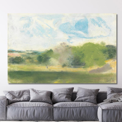 Vista A Oaklands Hercules Brabazon Brabazon hbb76 quadro stampato su tela