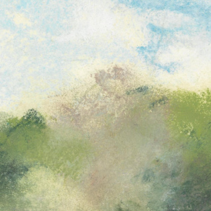 Vista A Oaklands Hercules Brabazon Brabazon hbb76 quadro stampato su tela