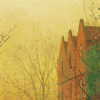 Oro D'Autunno John Atkinson Grimshaw jag20 quadro stampato su tela