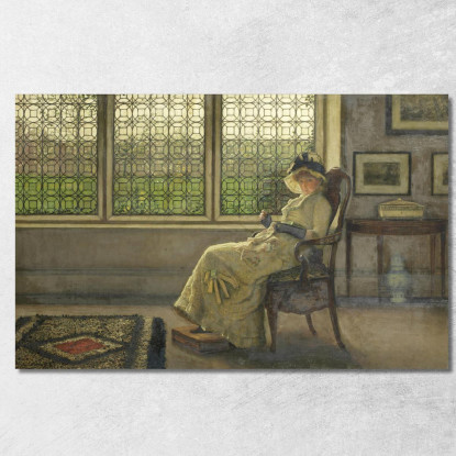 Signora Dorothy John Atkinson Grimshaw jag44 quadro stampato su tela