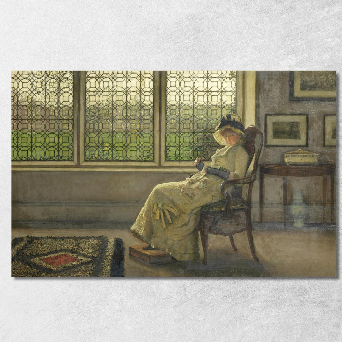 Signora Dorothy John Atkinson Grimshaw jag44 quadro stampato su tela