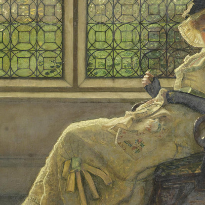 Signora Dorothy John Atkinson Grimshaw jag44 quadro stampato su tela