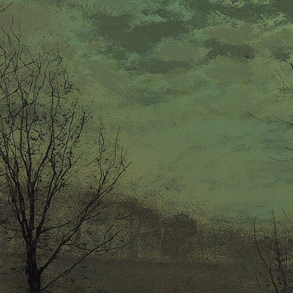 Chiaro Di Luna Di Novembre John Atkinson Grimshaw jag48 quadro stampato su tela