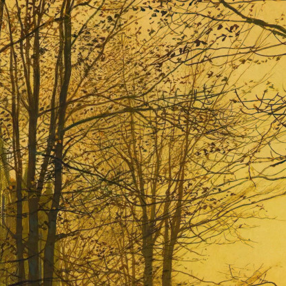 Dopo Il Bagliore Di Ottobre John Atkinson Grimshaw jag50 quadro stampato su tela