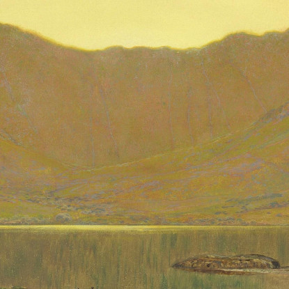 Sole Al Tramonto – La Dimora Dell'Airone John Atkinson Grimshaw jag68 quadro stampato su tela