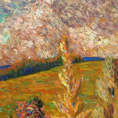 Paesaggio Konrad Mägi kmg12 quadro stampato su tela