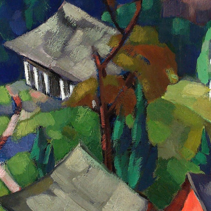 Paesaggio Di Saadjärv Konrad Mägi kmg26 quadro stampato su tela