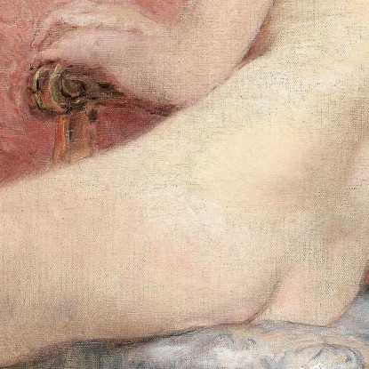 Dolci Pensieri Konstantin Egorovich Makovsky kem18 quadro stampato su tela