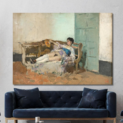 Carmen Bastián Mariano Fortuny Marsal mfm16 quadro stampato su tela